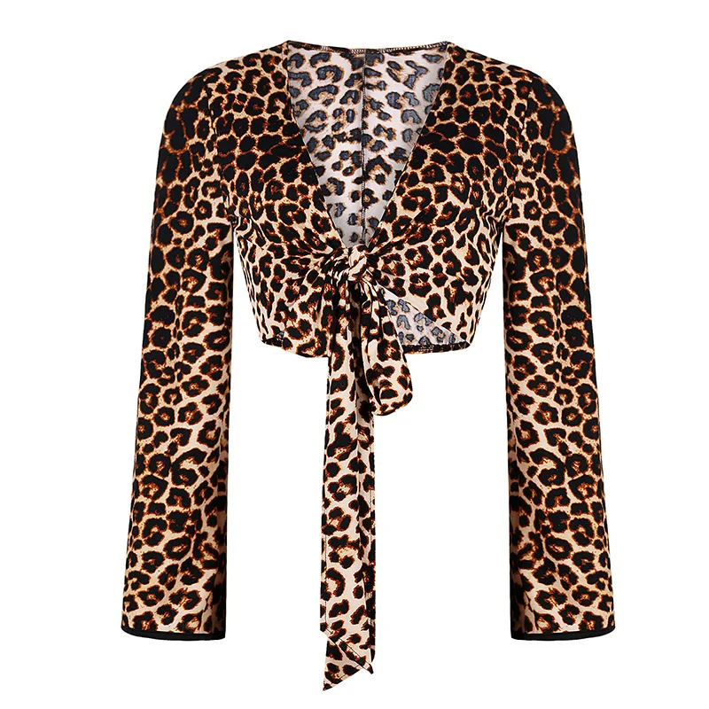 Сексуальная облегающая футболка с глубоким v образным вырезом и длинным рукавом