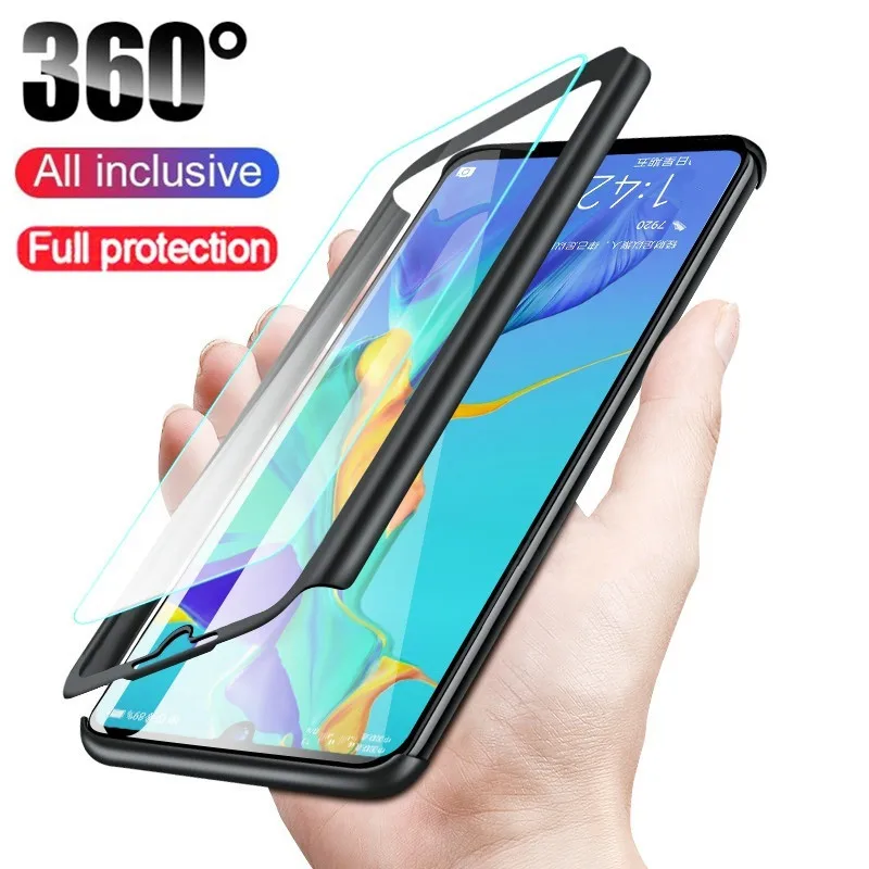 360 полный защитный чехол для Samsung Galaxy S20 Ultra A8 2018 A51 A71 A10 A20 A40 A50 A70 S8 S9 S10 Plus note 8 9