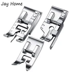 Набор прижимных лапок для швейных машин, 3 шт., для лоскутного шитья, подходят для бытовых многофункциональных швейных машин с низким хвостовиком