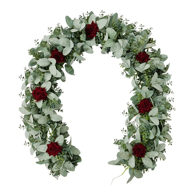 

Искусственный цветок розы искусственная Виноградная лоза подвесная гирлянда с узором в виде плюща для стены свадебная АРКА вечерние офисн...