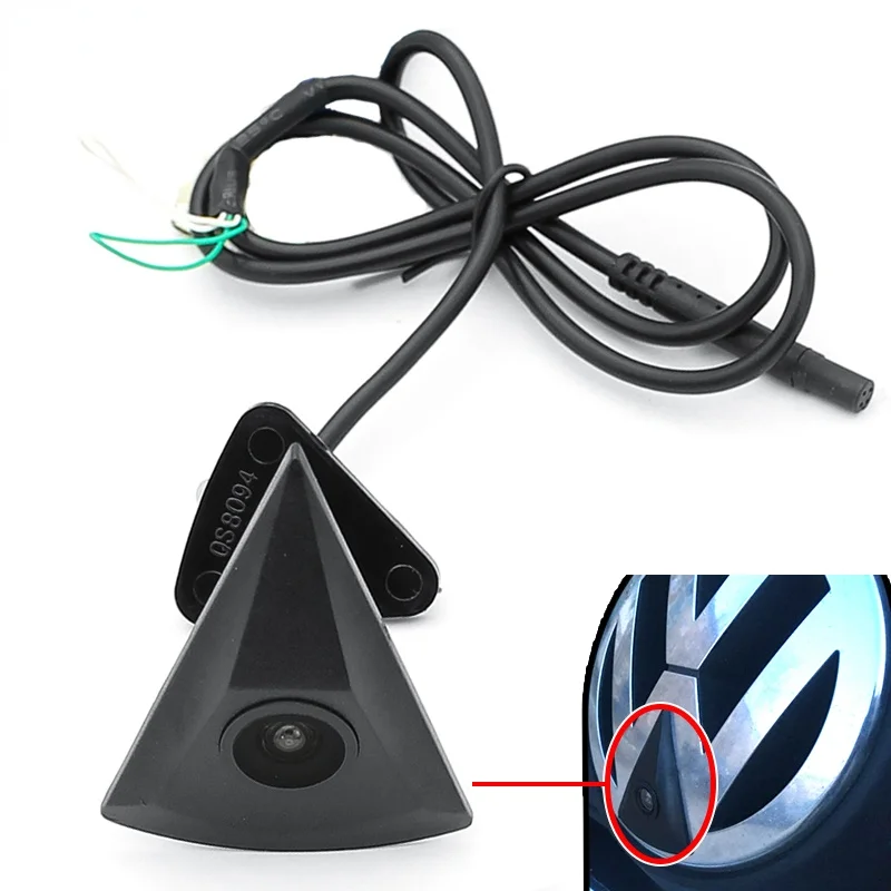 

CCD HD Night Vision Front View Camera For VW Logo Camera As For VW Passat Golf Polo Tiguan Jetta Bora Front Camera