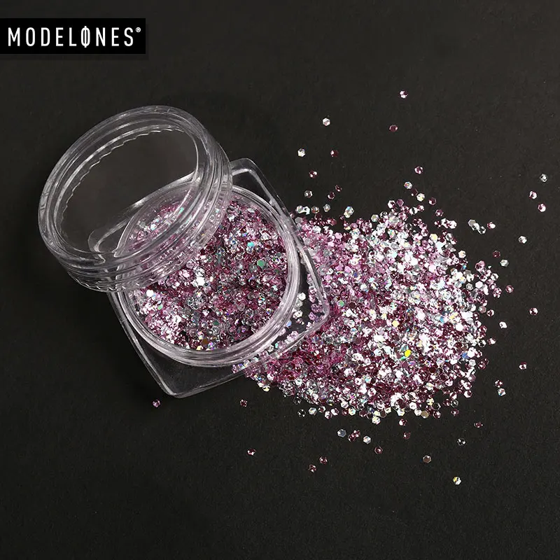 Стальные шарики для дизайна ногтей Modelones УФ-гель маленькие стальные