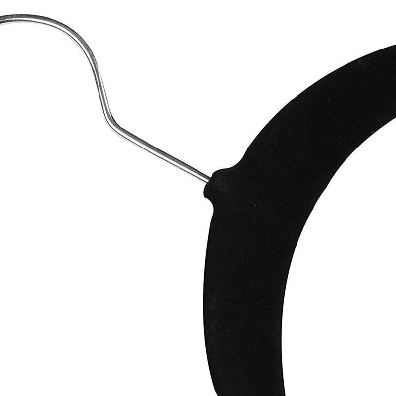 

20 Pieces of Flocking Hangers, Velvet-Black & 1 Sets of Desktop Storage Boxes Cosmetic Storage Debris Storage Boxes