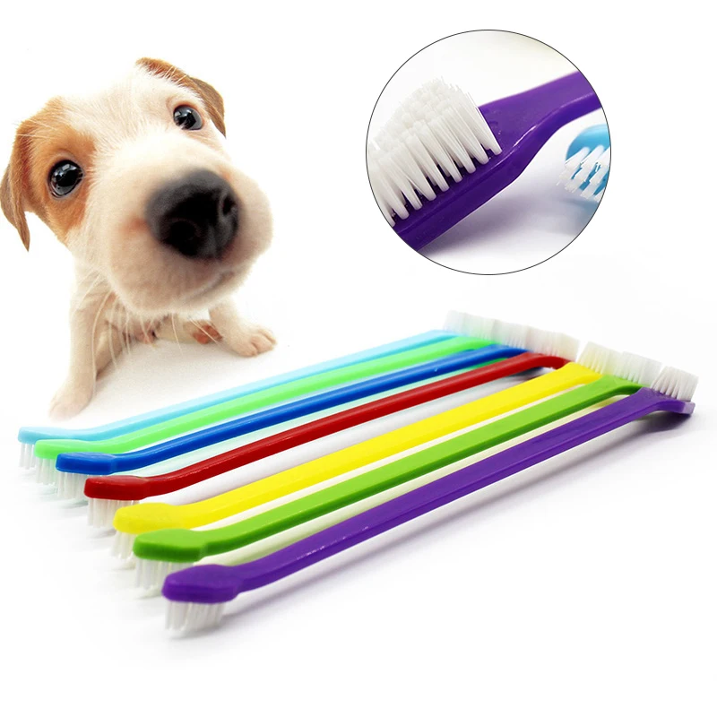 

Pet Cat Dog Tooth Finger Brush Care For Pet Toothbrush Teeth CarePlastic Cat Toothbrushes Pet Accessories Dropshipping