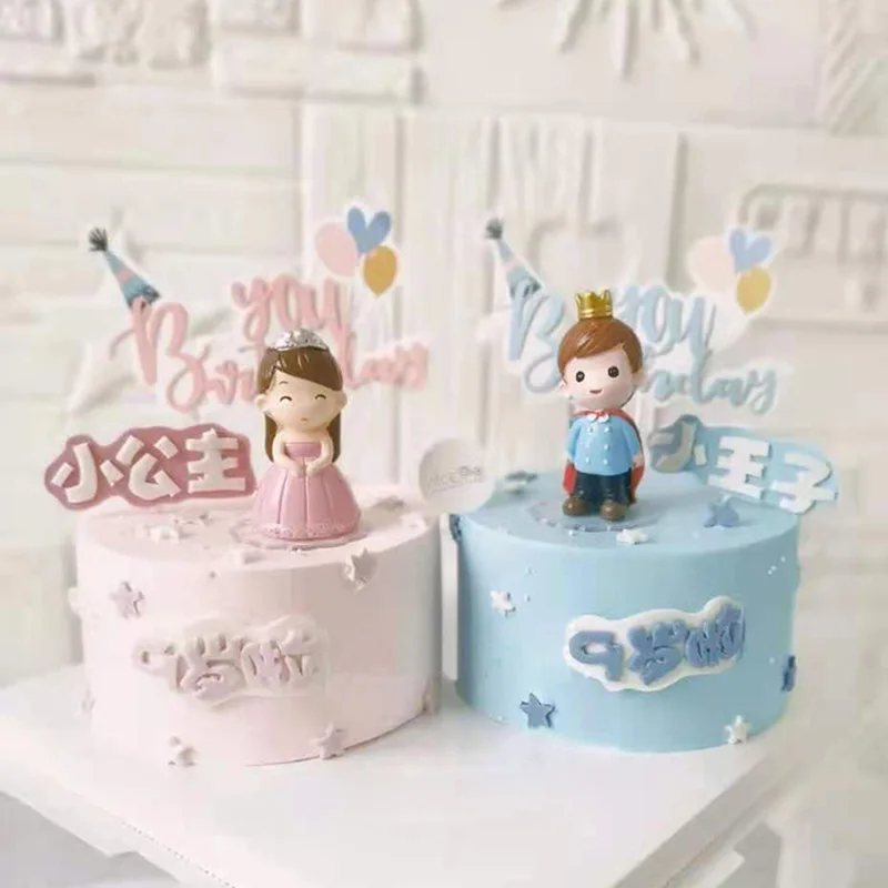 

Топпер для торта в виде принцессы, на День Св. Валентина, для детей, на юбилей, для выпечки, вечерние чный декор, подарки на день рождения, свад...