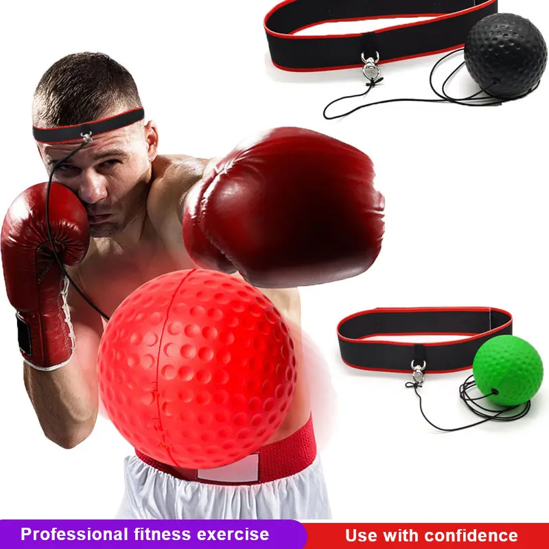 

Боксерский скоростной мяч на голове из полиуретана, мяч для MMA, Sanda, тренировочный мяч для рук и глаз, домашний мешок для песка, оборудование д...