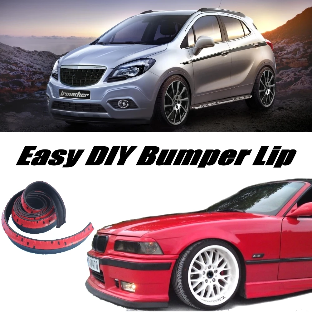 Бампер для губ Opel Mokka Buick Encore Vauxhall передний спойлер юбка комплекта лента|bumper