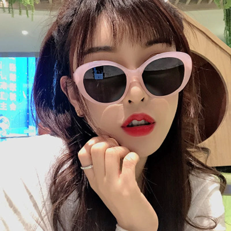 

New Fashion Brand Design Cateye Sunglasses Women Luxury Driving Sun Glasses Lady UV400 Cat Eye Sunglass Shades Windproof Eyewear
