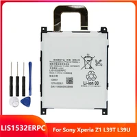 original replacement phone battery lis1532erpc for sony xperia z1 l39t l39u with free tools 3000mah