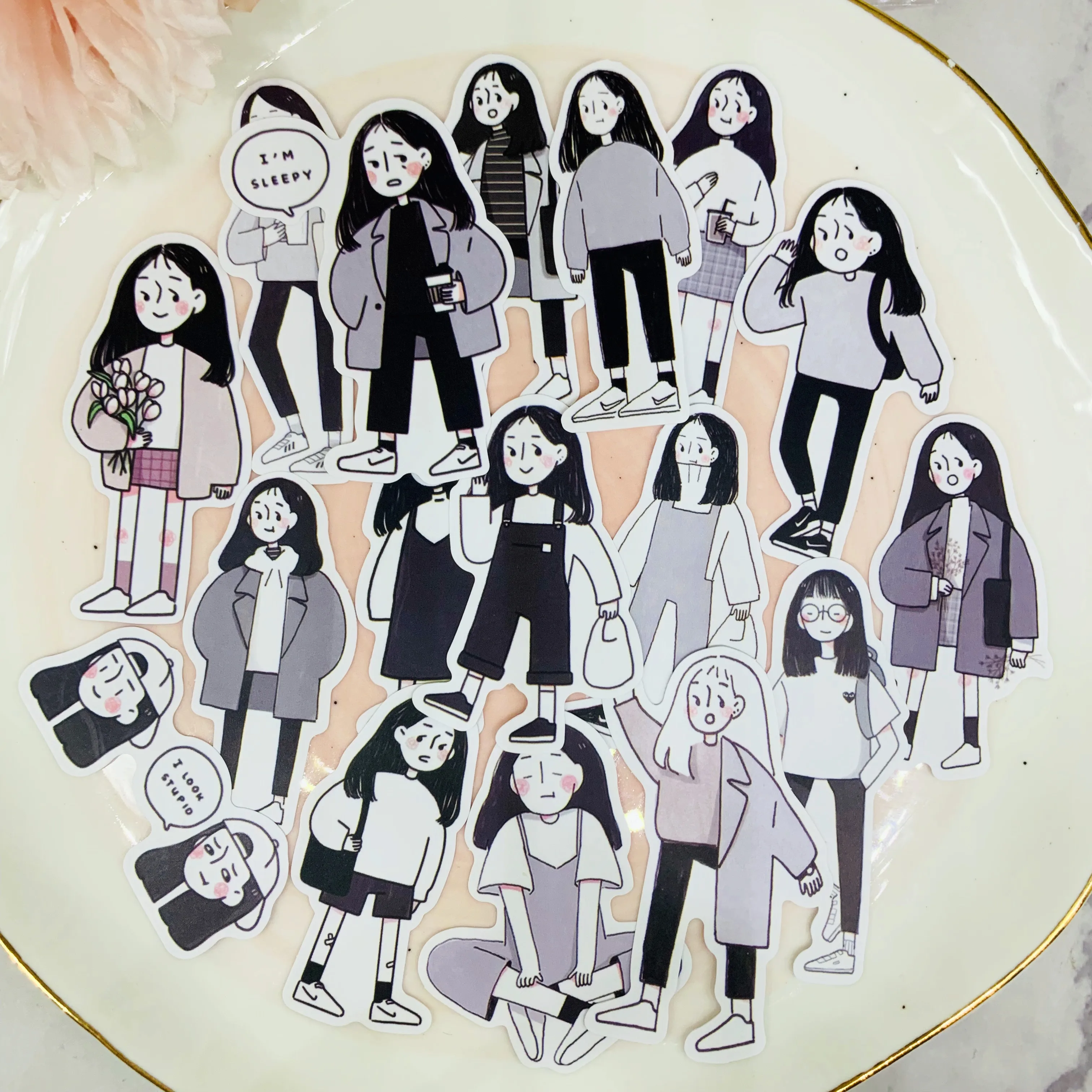 17 шт. декоративные наклейки для детей | Игрушки и хобби