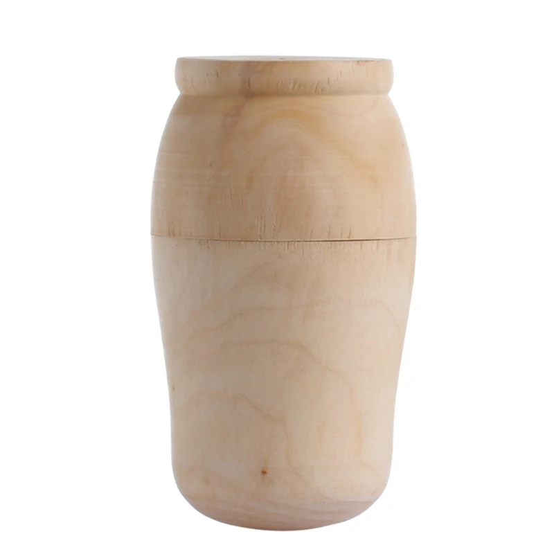 5x неокрашенные DIY пустые деревянные эмбрионы российские гнездовые куклы