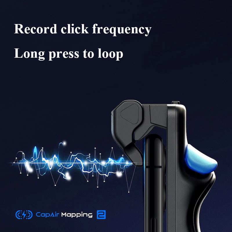 Flydigi Trigger 2 Mobile Game Button COD Auxiliary Six-Finger Artifact iOS Android PUBG High-speed shoot automatic pressure gun |