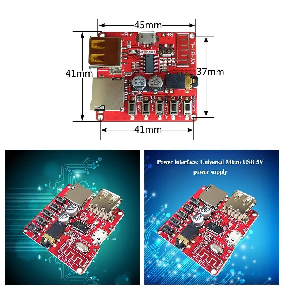 1 шт. MP3 bluetooth аудио модуль динамик без потерь получения модификаций DIY усилитель