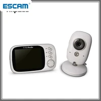 3 2 inch wireless baby monitor electronic baby video 2 way audio nanny camera night vision temperature monitor new escam vb603