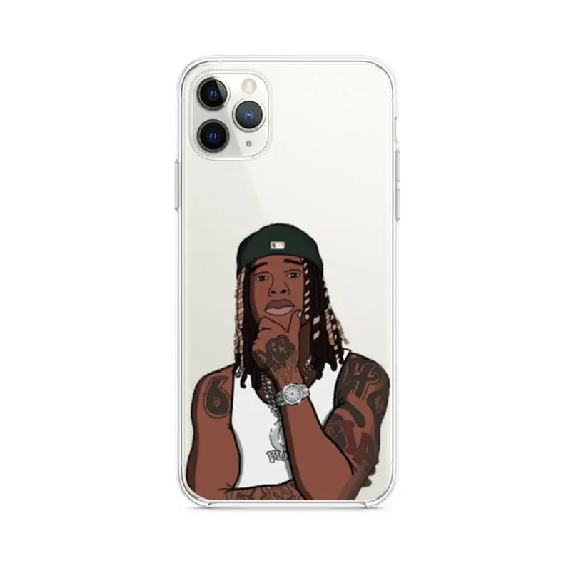 

Forever Rapper Von King Phone Case Clear for iphone 12 11 Pro max mini XS 8 7 6 6S Plus X 5S SE 2020 XR cover