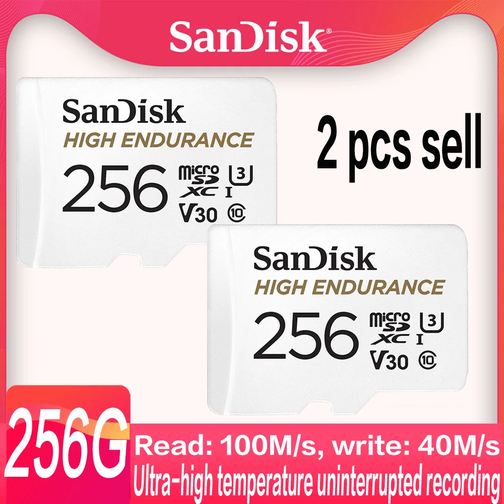 SanDisk карта памяти micro SD 256 ГБ 128 64 32 | Компьютеры и офис
