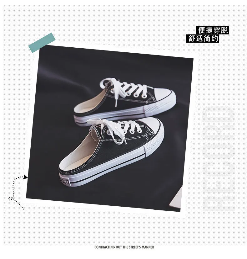 

High Quality Classic Women's Canvas Shoes New Autumn Flat Shoes Women's Vulcanized Shoes Factory Export Women's Casual Shoes A40