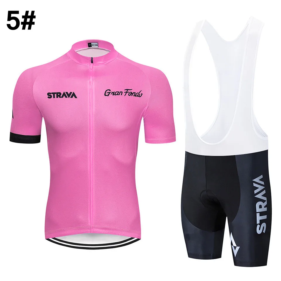strava Sommer Radtrikots herren Team radfahren Tragen Kurzarm велосипедная футболка Джерси Команда Racing Kleid Radfahren Kleidung - Цвет: 8
