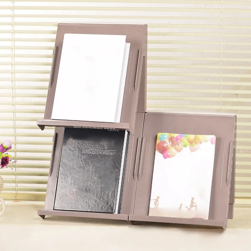 1х Регулируемый простой обувной стеллаж для хранения пластмассовый