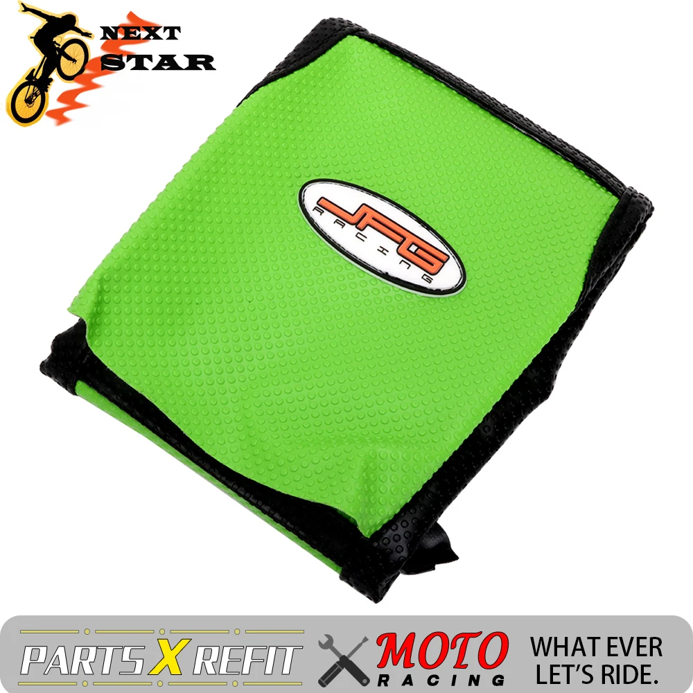Мотоциклетный Кожаный Мягкий Нескользящий чехол для сиденья KAWASAKI KXF250 KXF450 KXF 250 450