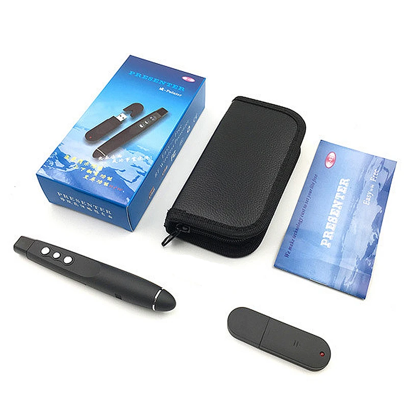 Function PowerPoint Remote Control PPT Clicker 3R Laser 2.4GHz Low Consume Wireless High Accuracy Pen | Электроника
