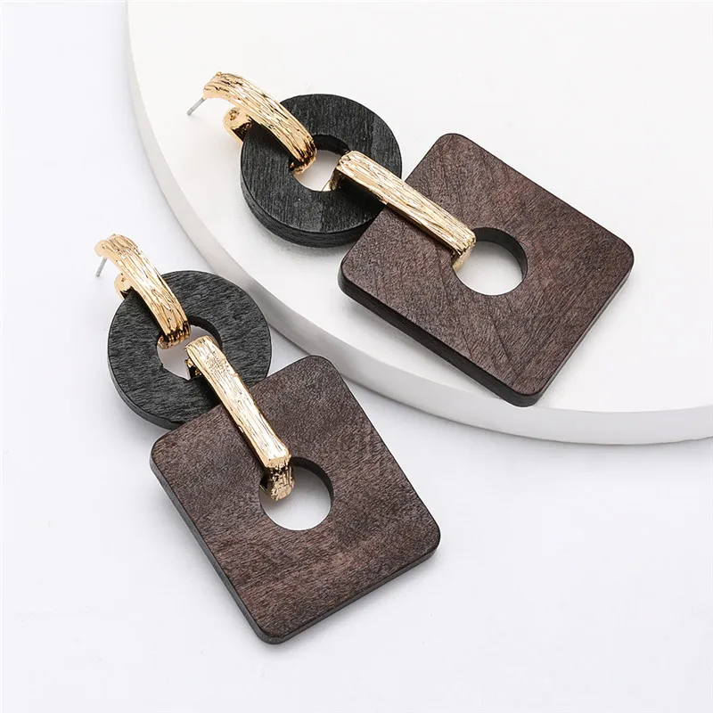 Серьги для женщин новая мода 2020 индивидуальная прошивка простые геометрические