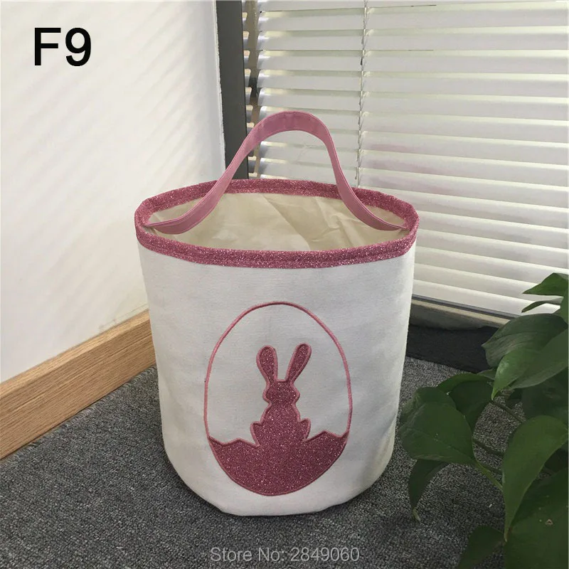20 шт./лот милые сумки кролик пасхальное ведро с кроликом Подарочная сумка для