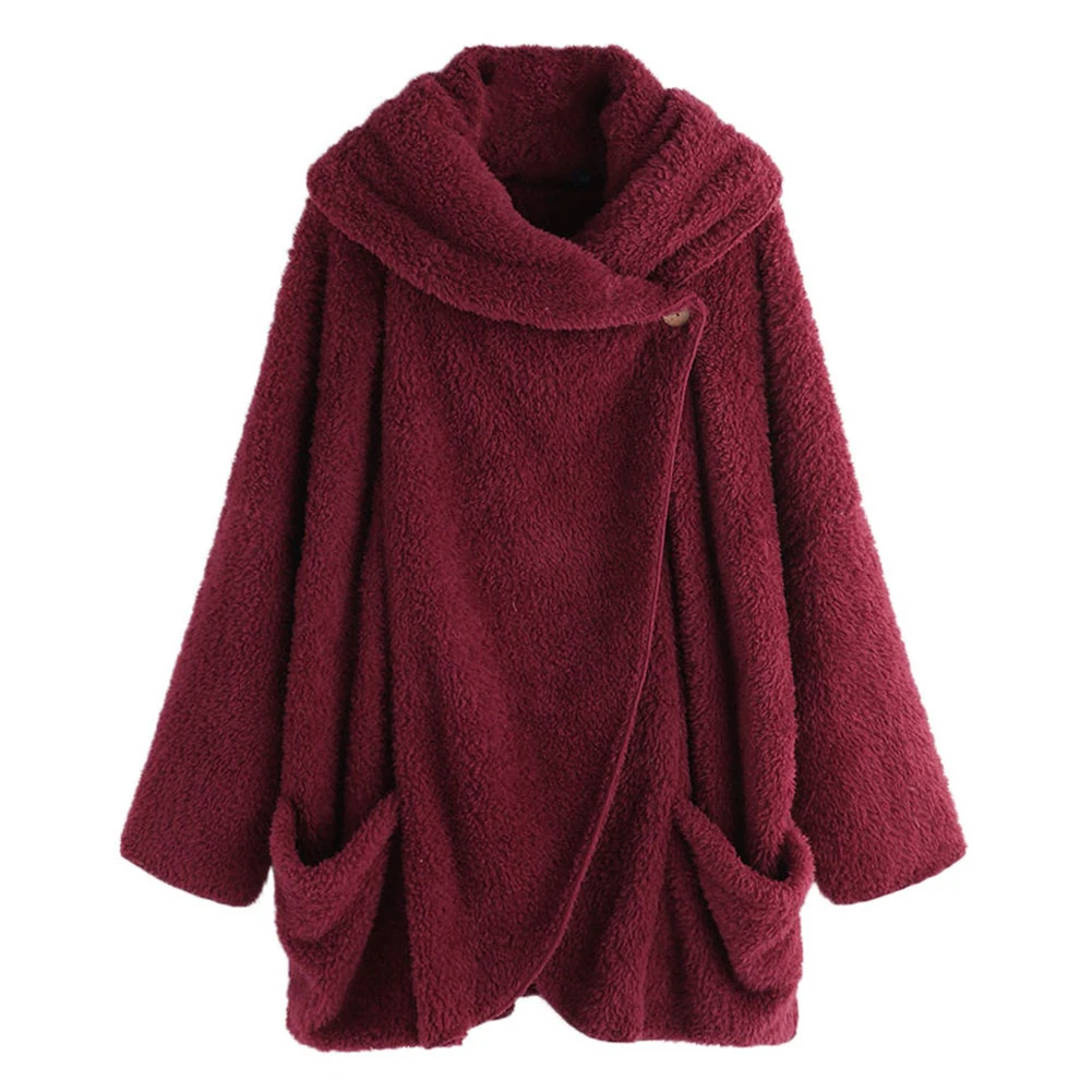 Модная женская однотонная длинная куртка с рукавами летучая мышь кардиган