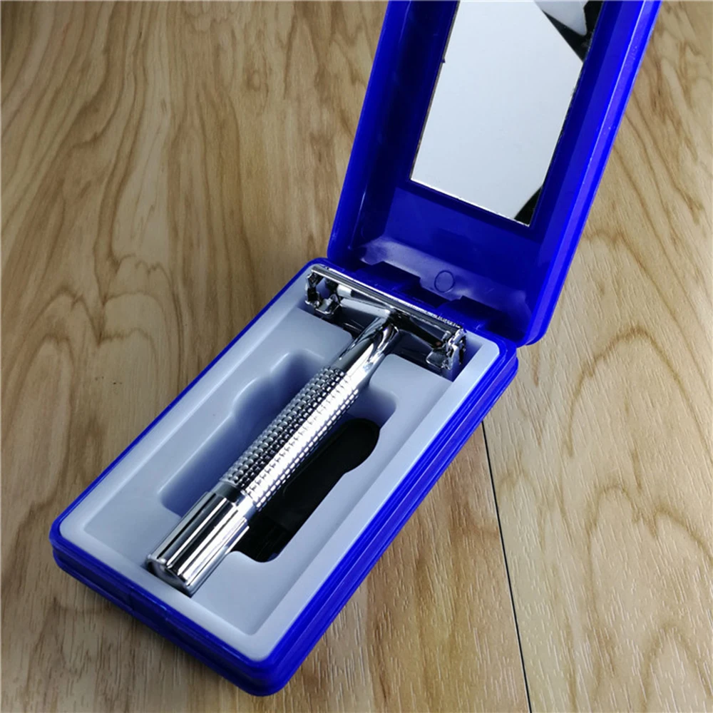 Безопасная бритва для мужчин Парикмахерская прямая мужские бритвенные лезвия