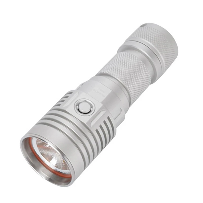 Светодиодный фонарик HaikeLite SC02 II MTG2 2000 лм перезаряжаемый от USB из нержавеющей стали