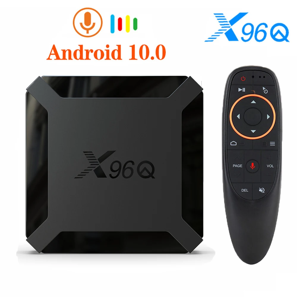 Смарт ТВ приставка Wechip X96Q Android 10 0 четырехъядерный Allwinner H313 2 ГБ 16 4K Youtube