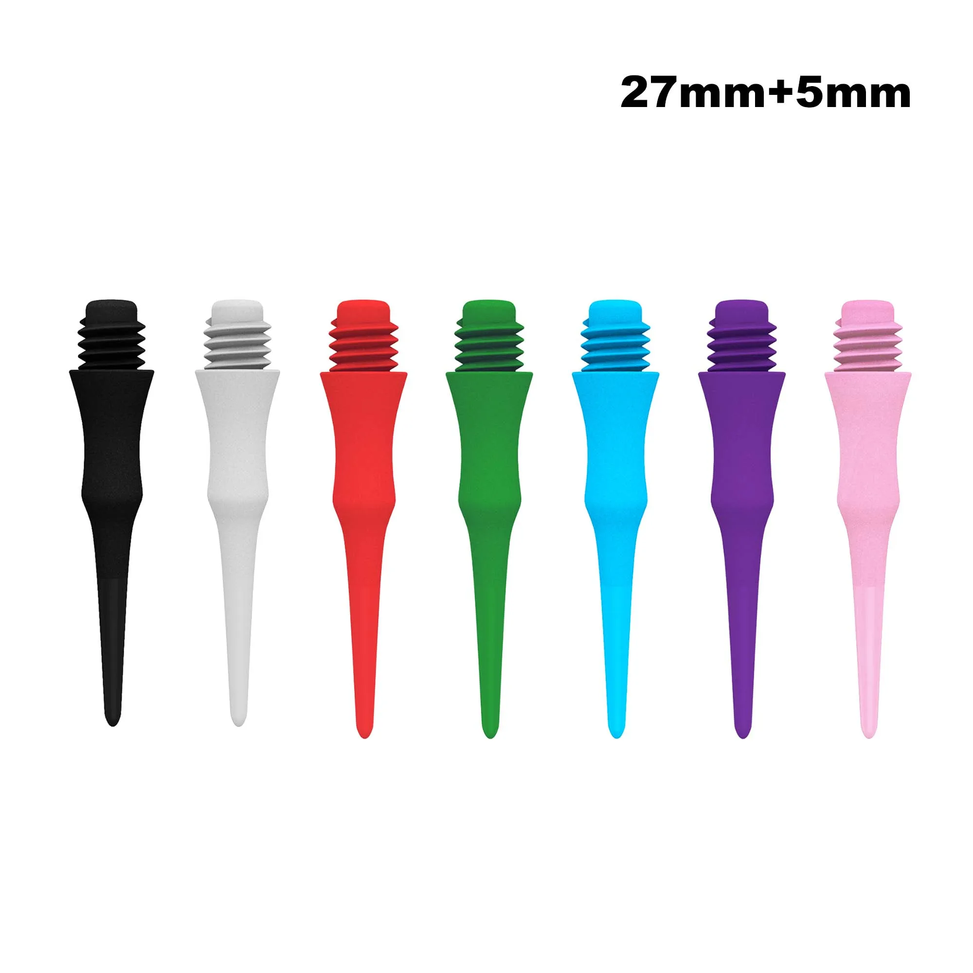 CyeeLife 27 мм длиной Пластик наконечники для дротиков 100/250/500 пакеты 2BA POM точек касания для мягкий наконечник для игры в дартс и электронная мишень для дротиков, CL18