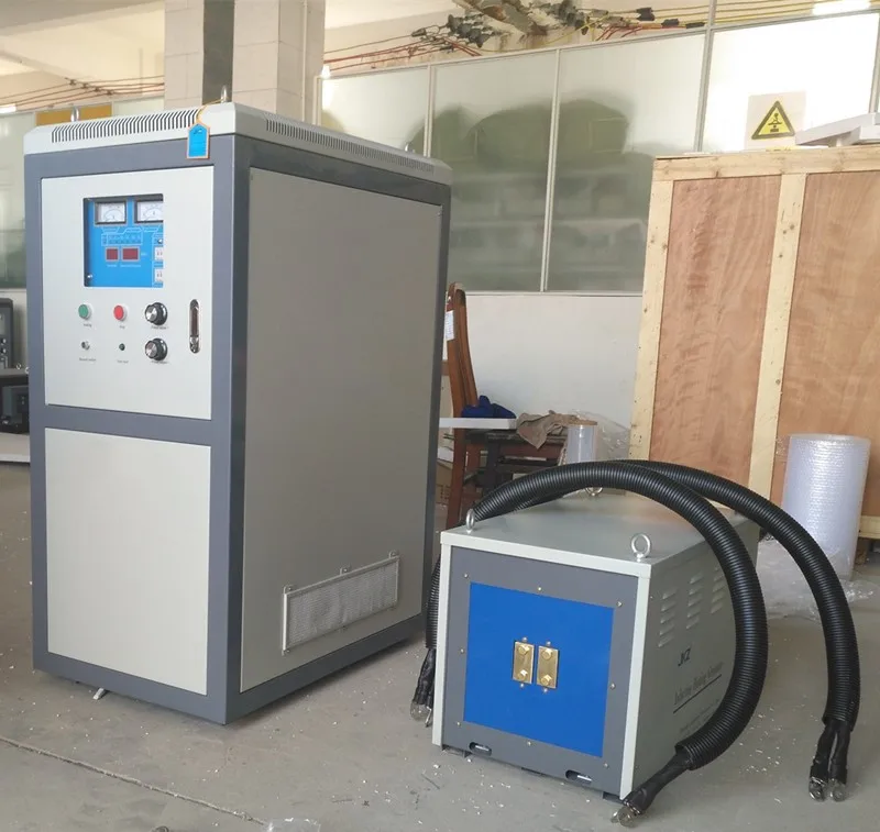 80 квт супер Аудио Частота индукционная нагревательная машина для закалки и