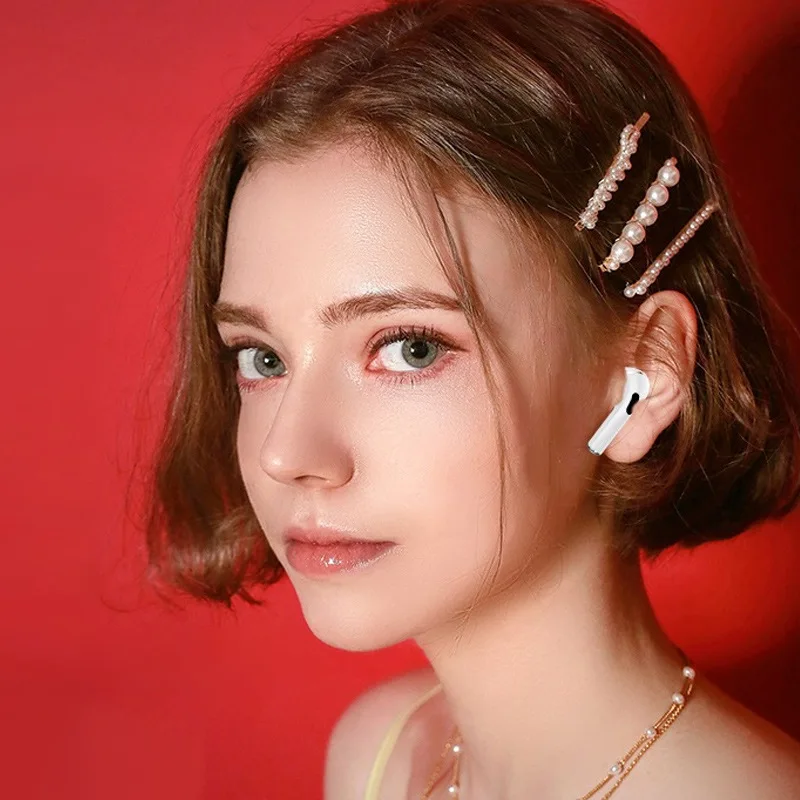 

Mini Pro 4 TWS Bluetooth Earphones Hi-Fi Wireless Headphones In-Ear Stereo Earbuds Hands-Free Headset For Smart Phone