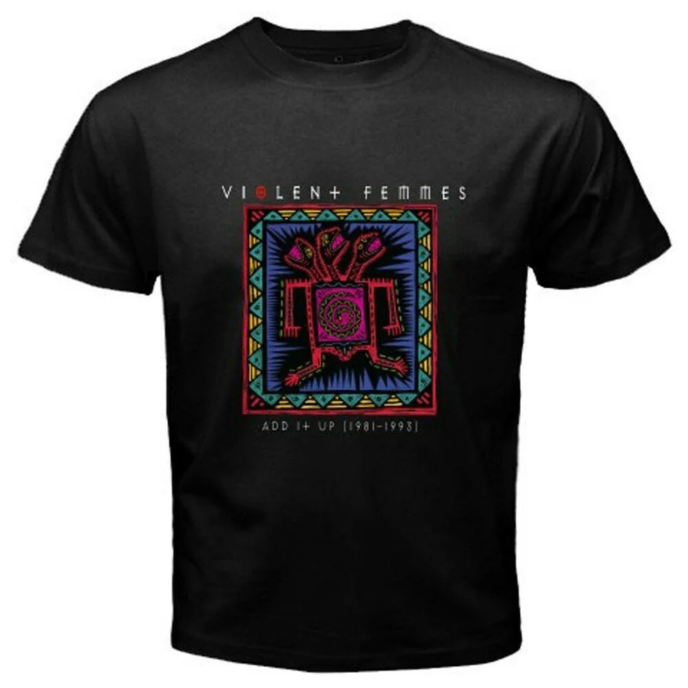 

New Violent Femmes *Add it Up Alternative Rock Men's Black T-Shirt