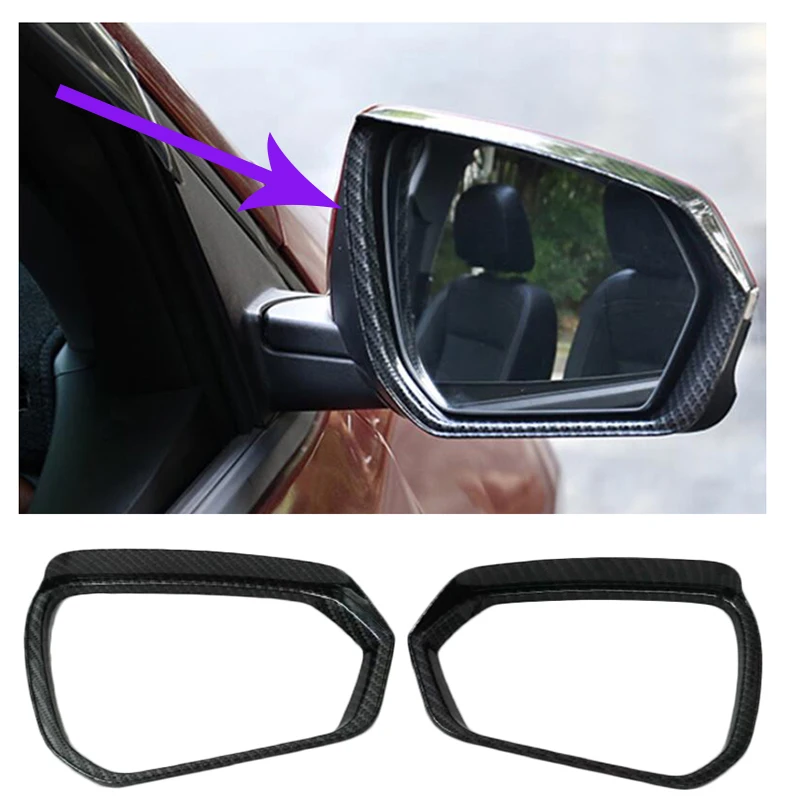 

2 шт., накладки на зеркало заднего вида для Chevrolet Equinox 2017-2018