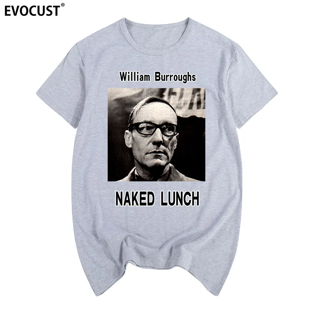 Футболка William S.Burroughs Junkie Хлопковая мужская футболка новая женская модная унисекс