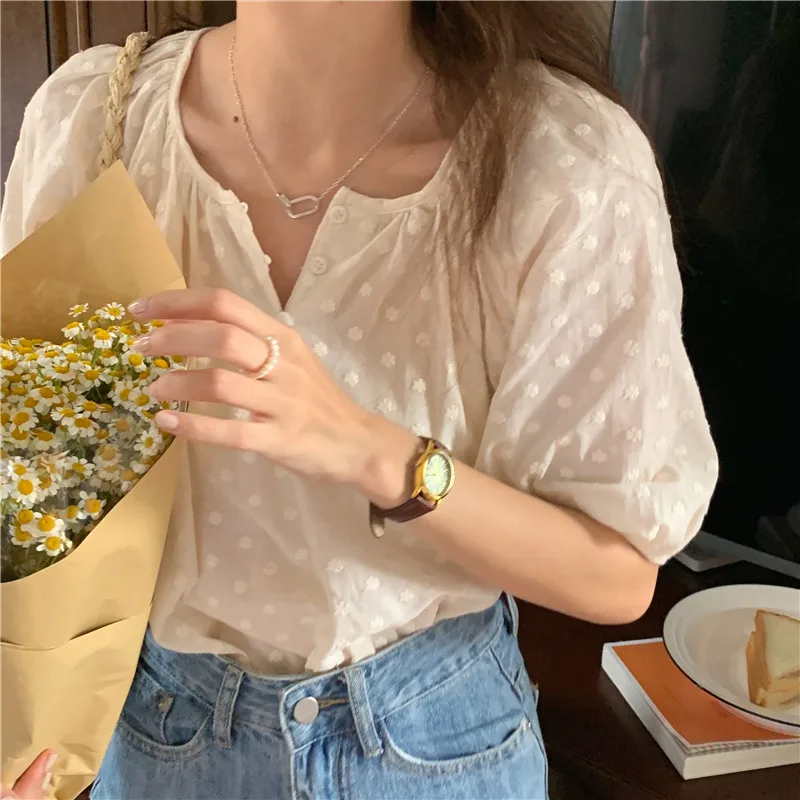 

Новое летнее платье с принтом в винтажном стиле сапоги до бедра, Размеры Топы Женская рубашка с коротким рукавом летняя блузка для девочек р...