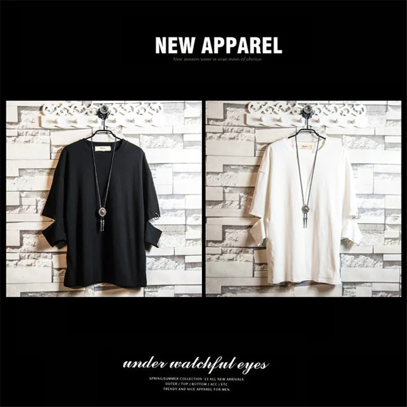 

Short-sleeved t-shirt male 26 men's embroidered lapel Korean version of the trend of simple 1 men's clothing