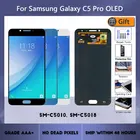 Super Amoled экран для Samsung Galaxy C5 Pro C5010 ЖК-дисплей сенсорный экран дигитайзер в сборе для Samsung SM-C5010