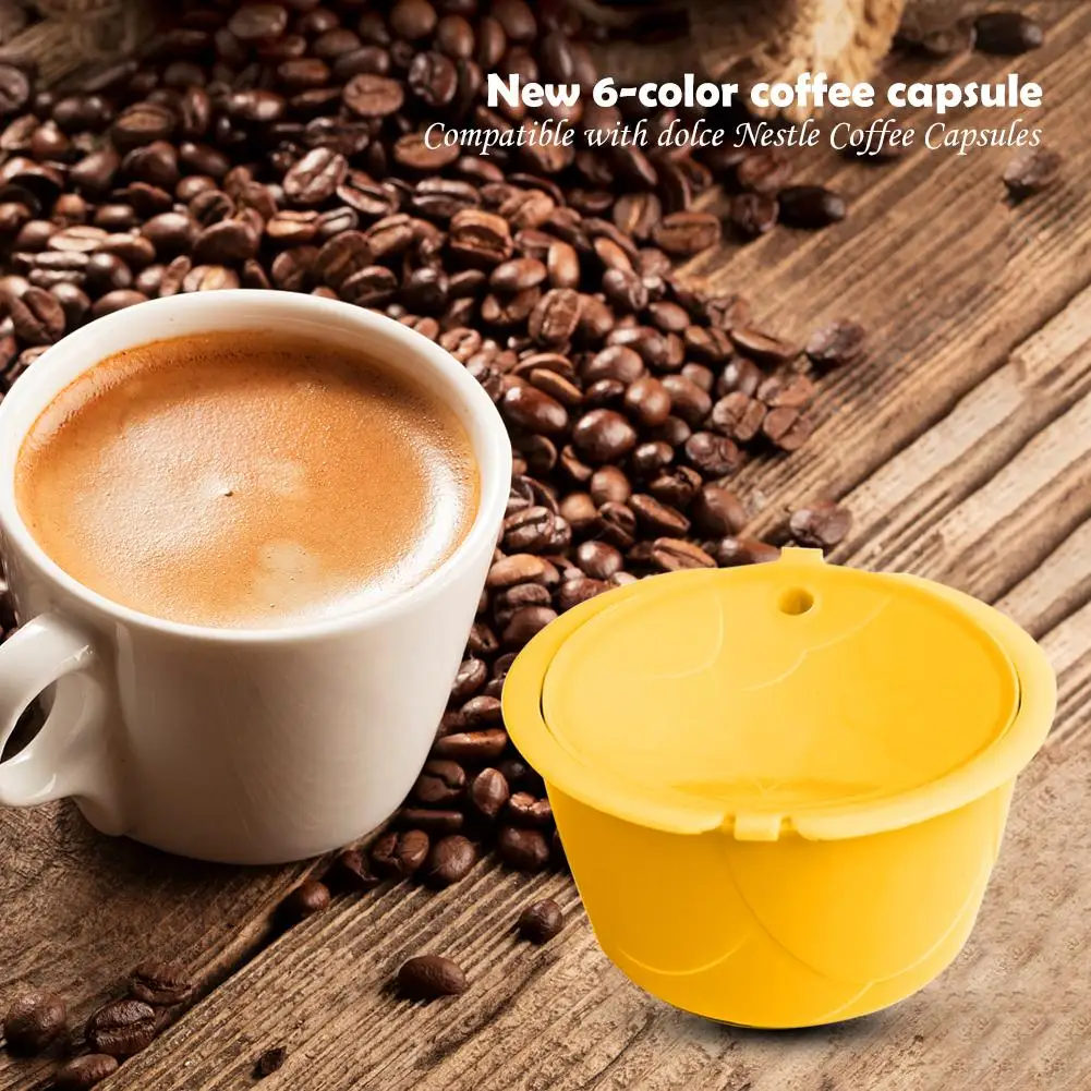 1 шт. многоразовая кофейная капсула фильтр для Nescafe Dolce Gusto|Фильтры кофе| |