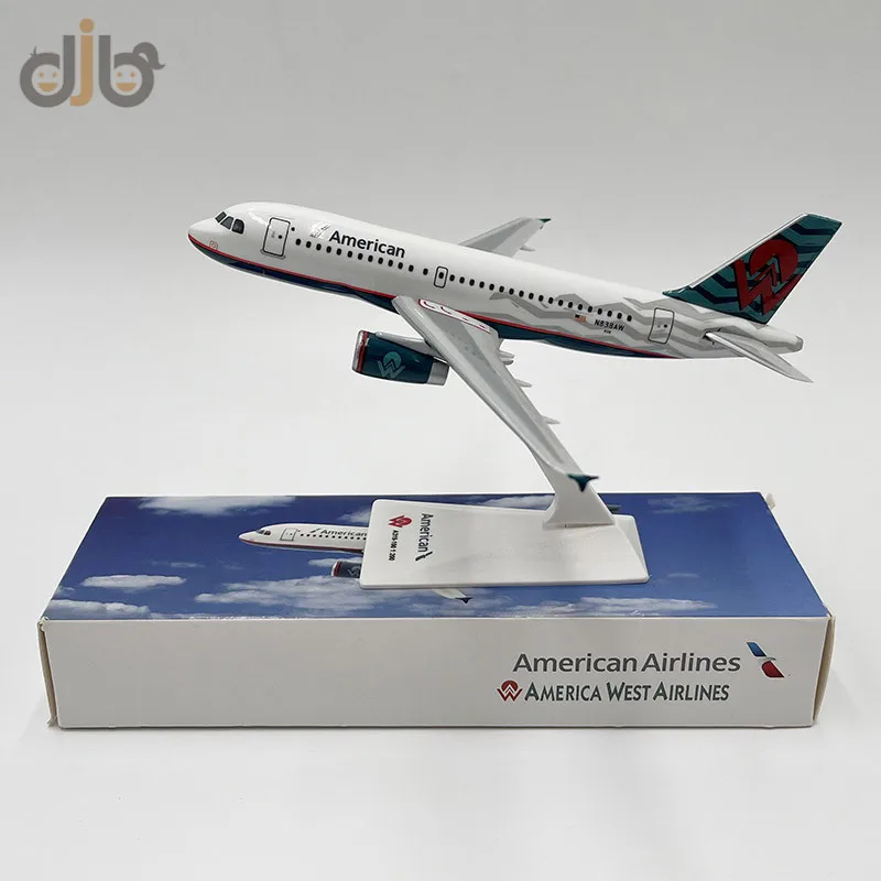 

1:200 Модель Самолета American West Airlines A319-100 для коллекции