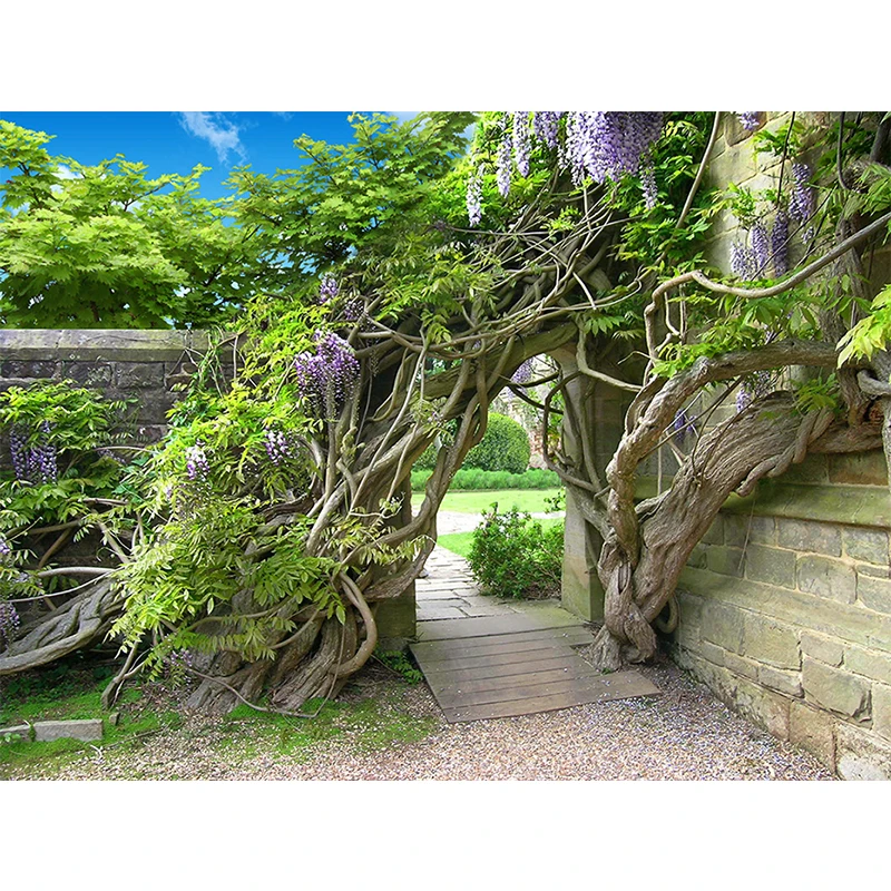 Nitree Винтаж сельских реквизит фон для фото-студии с Лестницы пейзаж Manor фотосъемки