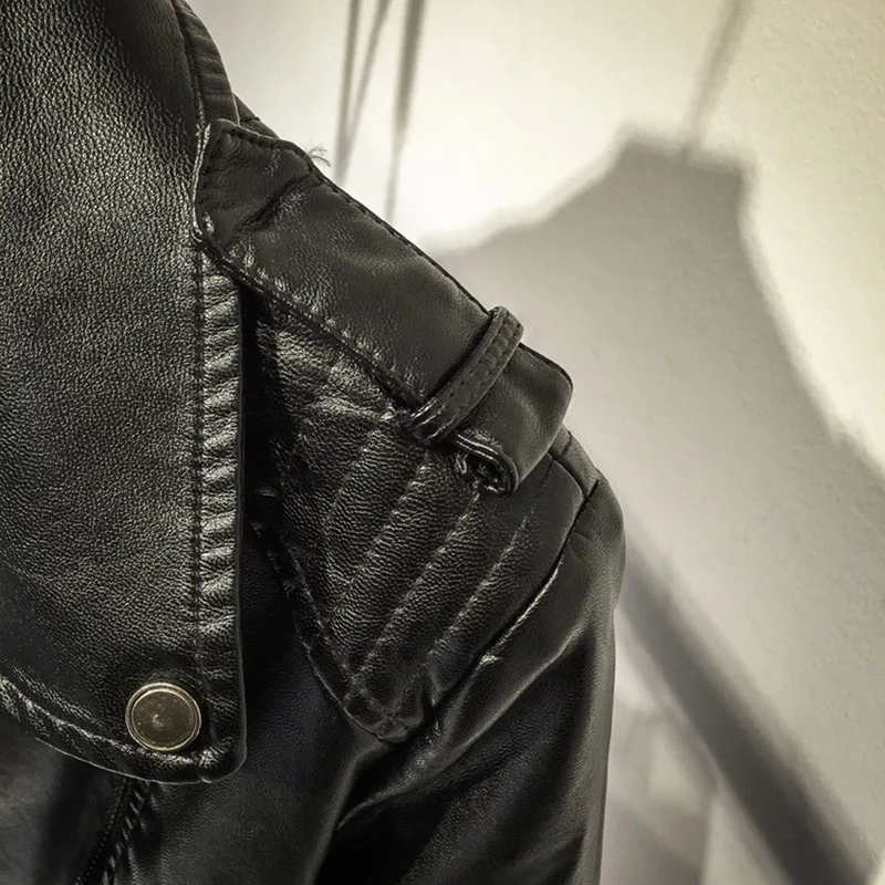 2021 Ladies Leather Jacket Viper Gang PU Leather American Drama Female Coat Leather Jacket Women Motorcycle Leather Jacket