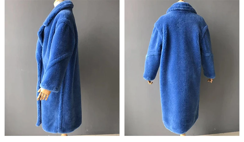 MAOMAOFUR натуральная шерсть Teddy Bear пальто Женская Зимняя мода натуральном овечьем меху Меховая куртка женские теплые ботфорты Костюмы; шерстяная Верхняя одежда для детей
