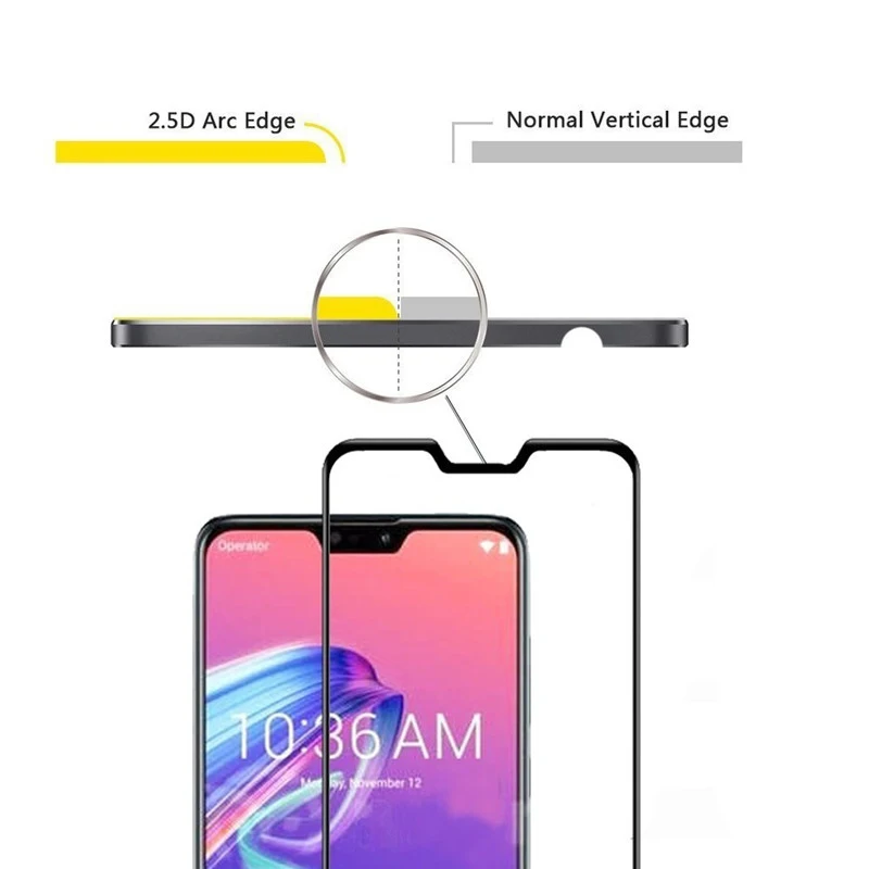 Чехол ZenFone Max M2 Pro ZB633kl ZB631KL Защитное стекло для Asus Zenfone Plus M1 ZB555KL ZB601KL ZB570TL защитная