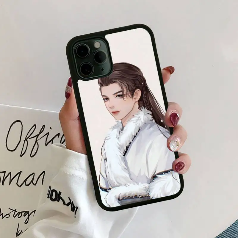 

Lovers Look At Each Other Affectionately Phone Case For IPhone 5s 6 6s 6s Plus 7 8 7plus 8plus X Xs TPU+PC Silicone Soft Shell