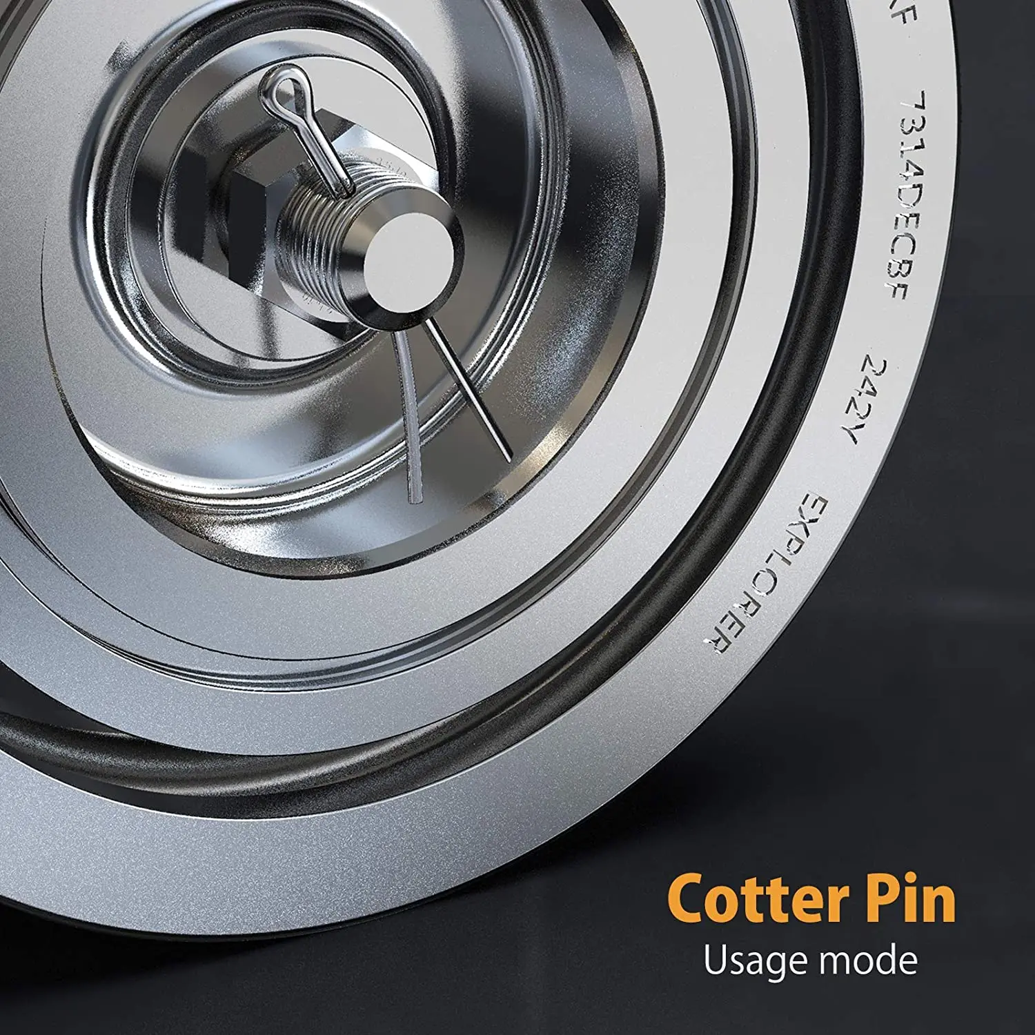 

GB91 Stainless Steel Split Pin M1 M2 M2.5 M3 M4 M5 Cotter Pins