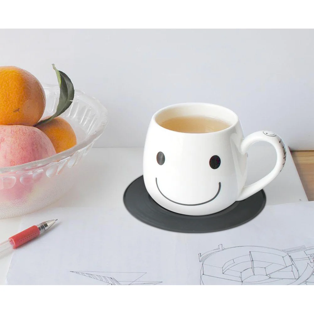 Ретро коврик для посуды 6 шт. чашки кофейные подставки кружек виниловая подставка