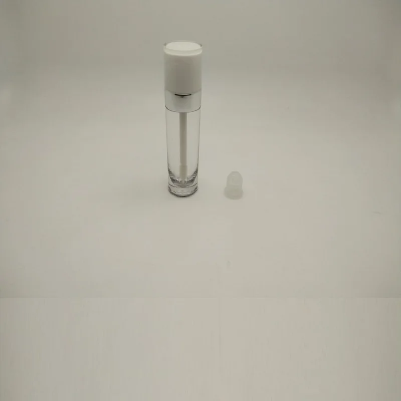 Пустой тюбик для блеска губ объемом 5 мл круглая прозрачная упаковка макияжа